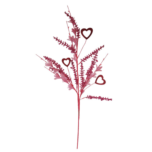 Heartfelt Berry / Flower Spray 32” | QPE
