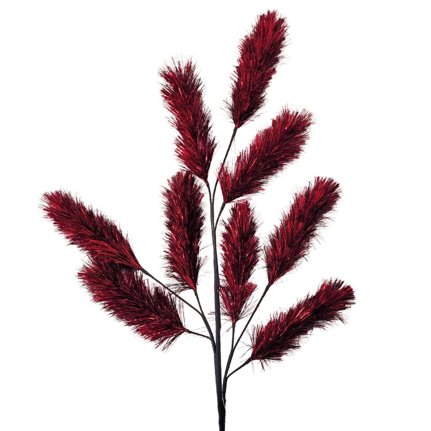 Metallic Foxtail Spray - Red 28” | KS