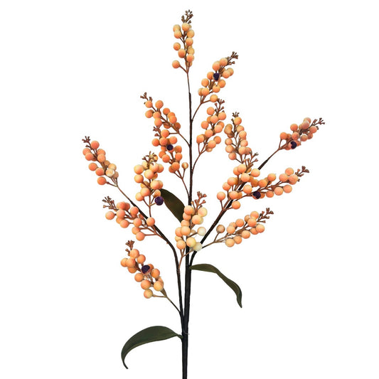 Cypress Grove Berry Spray - Peach/Orange 38.5” | KS