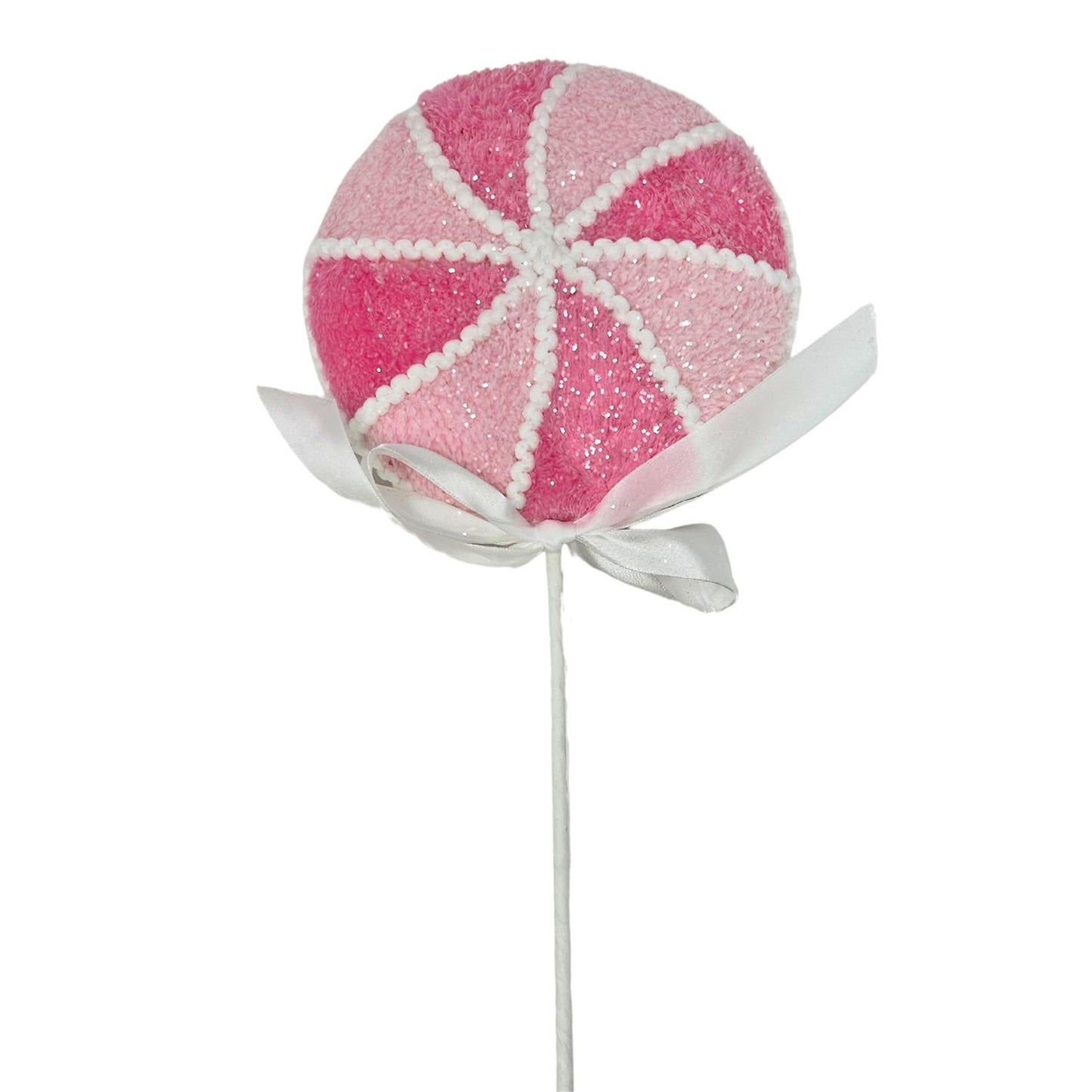Passionate Pink Velvet Peppermint Stem 21” | QP