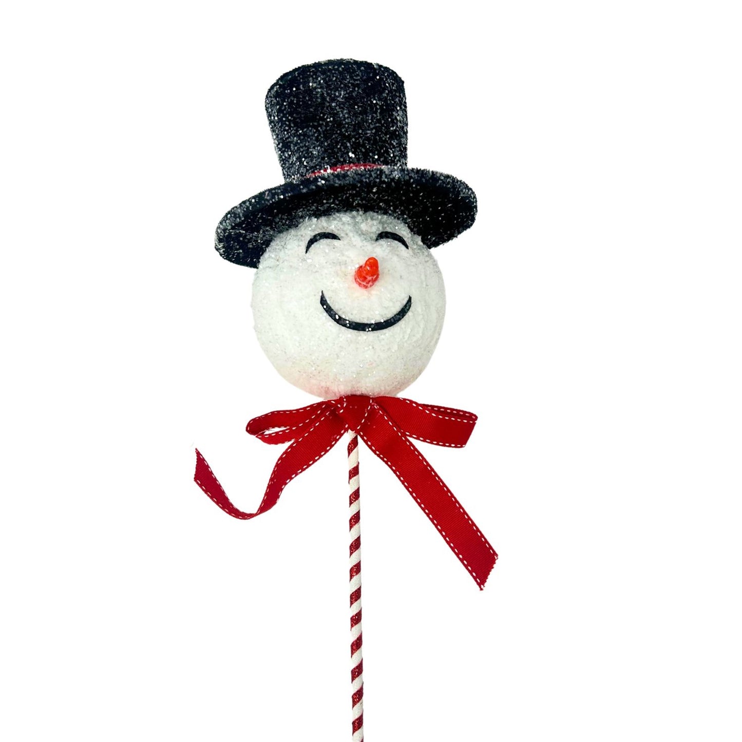 Smiling Snowman Pick 23.5” | QP