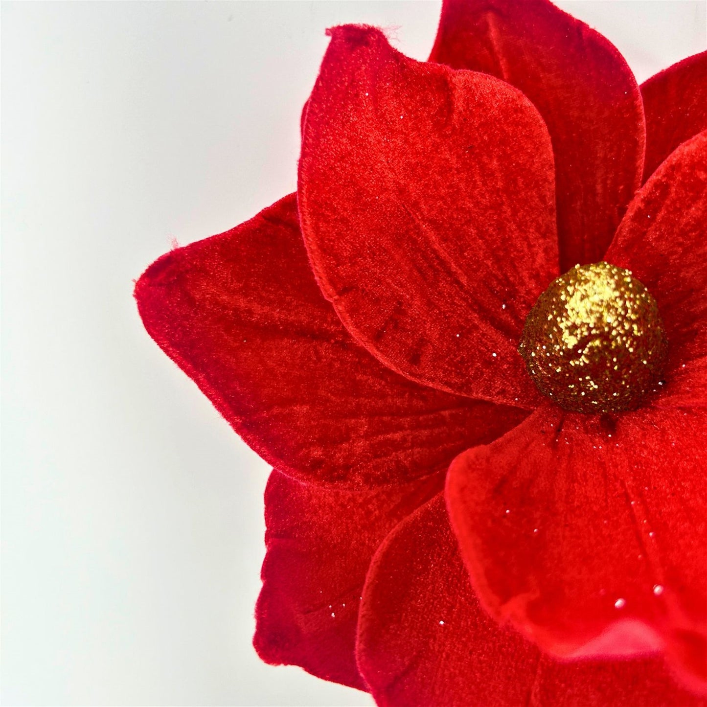 Christmas Red Velvet Magnolia Pick 14” | YS