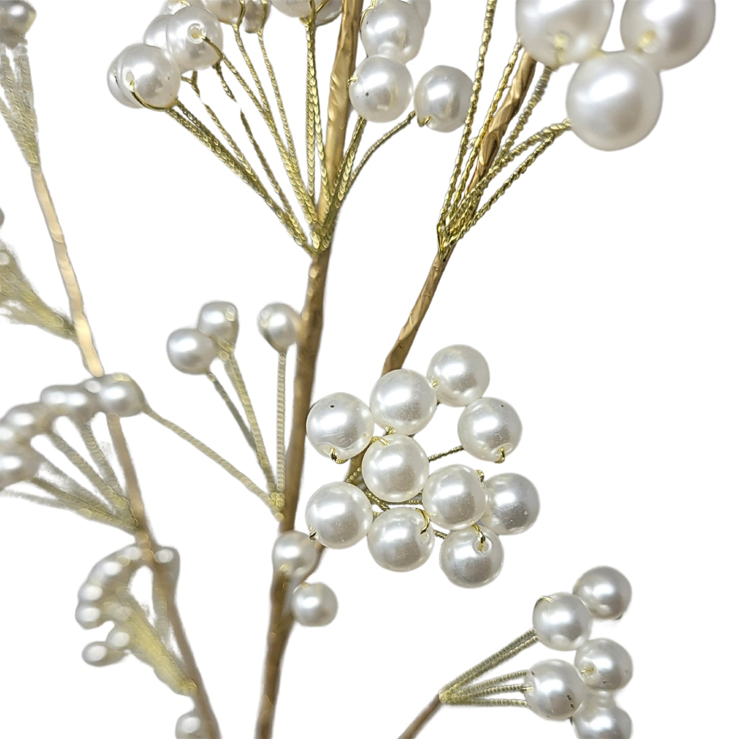 Firework Faux Pearl Spray - Gold 26” | YS