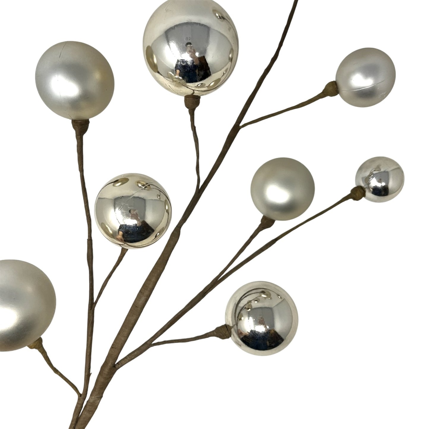 Shiny/Matte Mixed Ball Spray 31" - Platinum