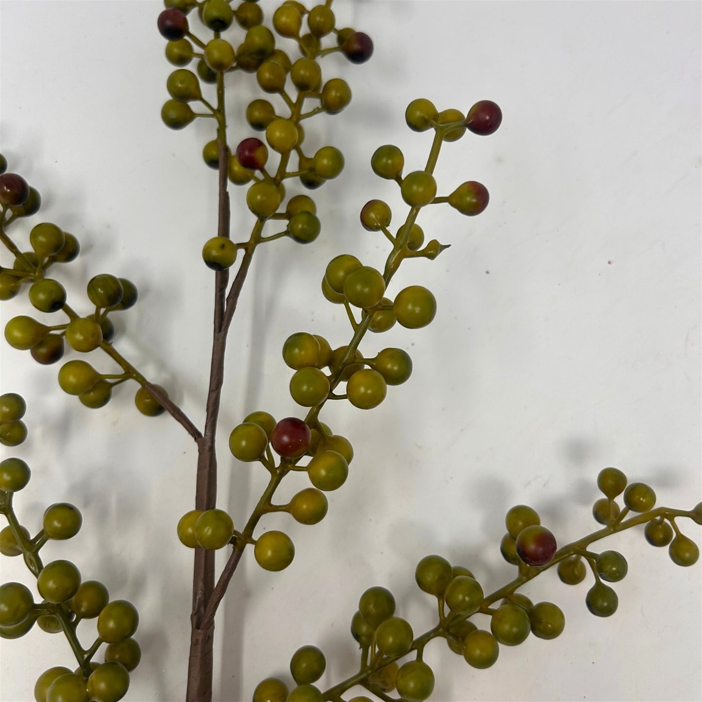Faux Pokeberry Stem 28" - Green | YS