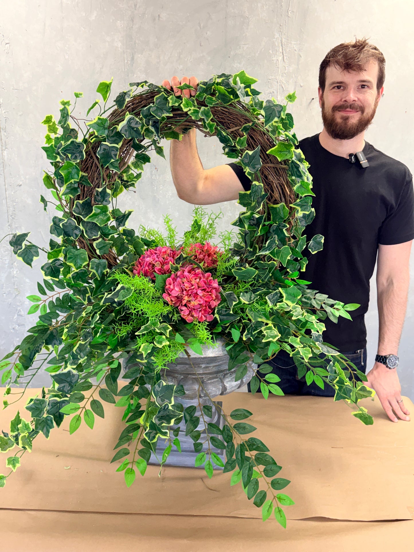 Smilax Leaves Garland 80" | GTE