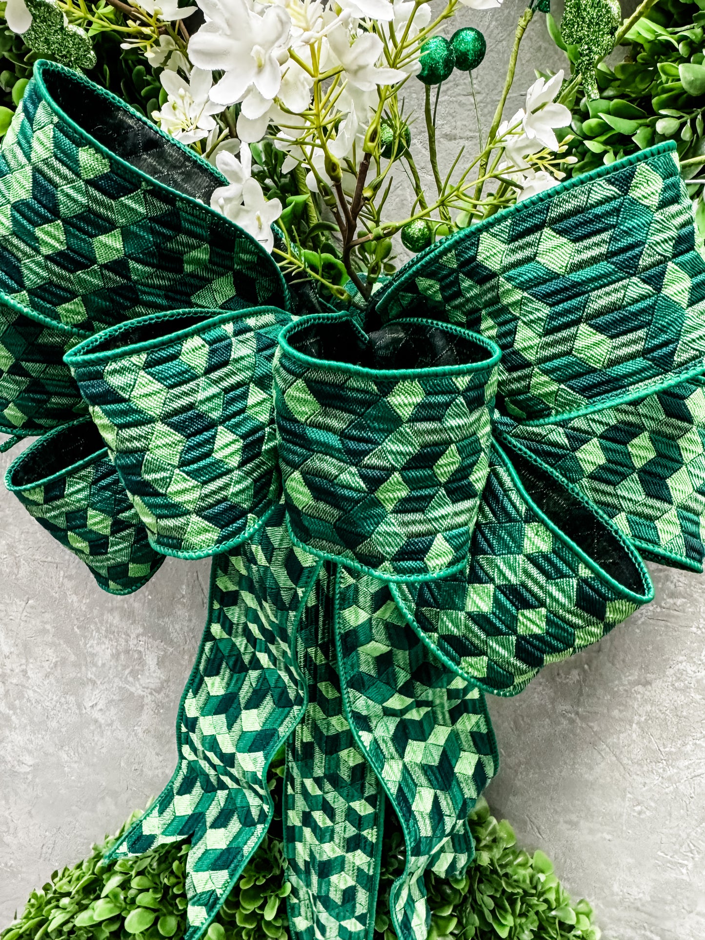 St Patrick's Day Wreath {Completed Wreath}