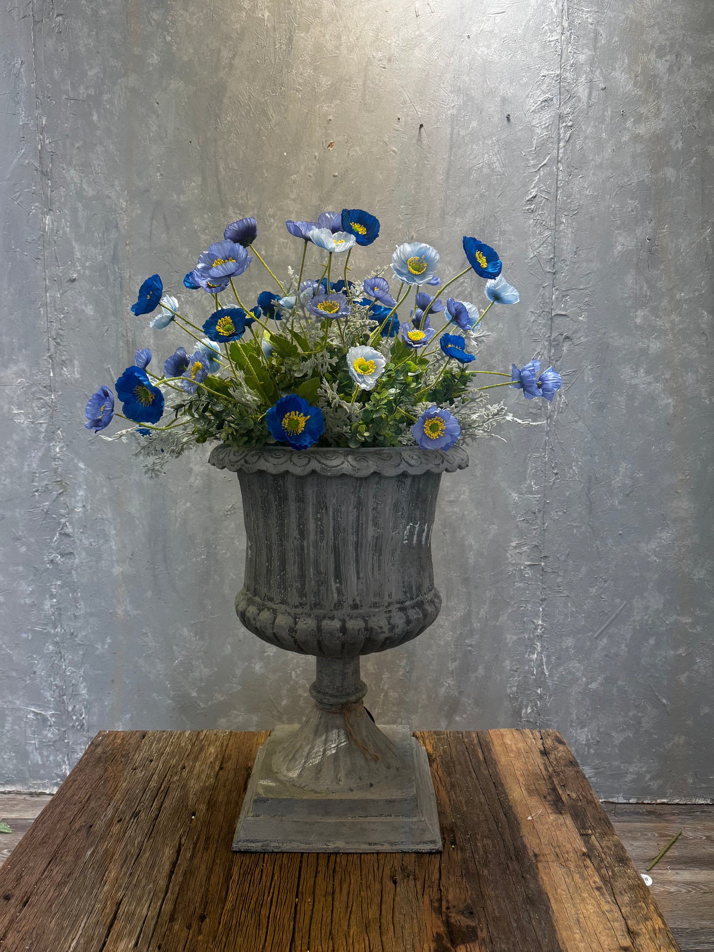 DIY Flowering Field Mini Poppies Kit WITH Planter {ASSEMBLY REQUIRED}