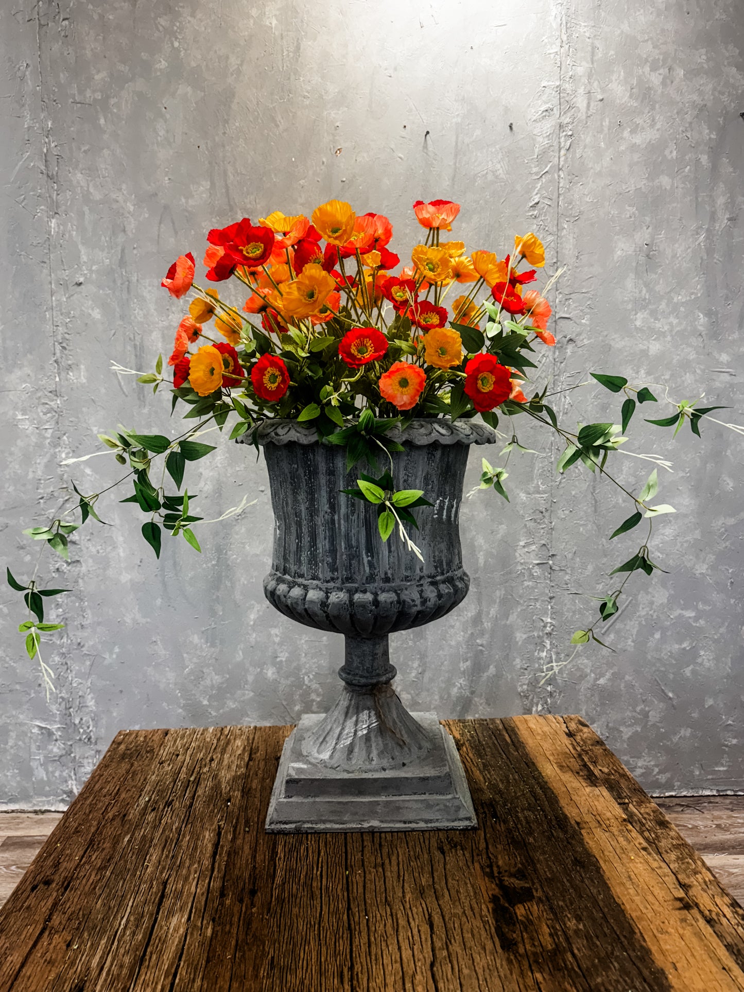 DIY Medium Flowering Fields Poppy Porch Planter Kit WITHOUT Planter {ASSEMBLY REQUIRED}
