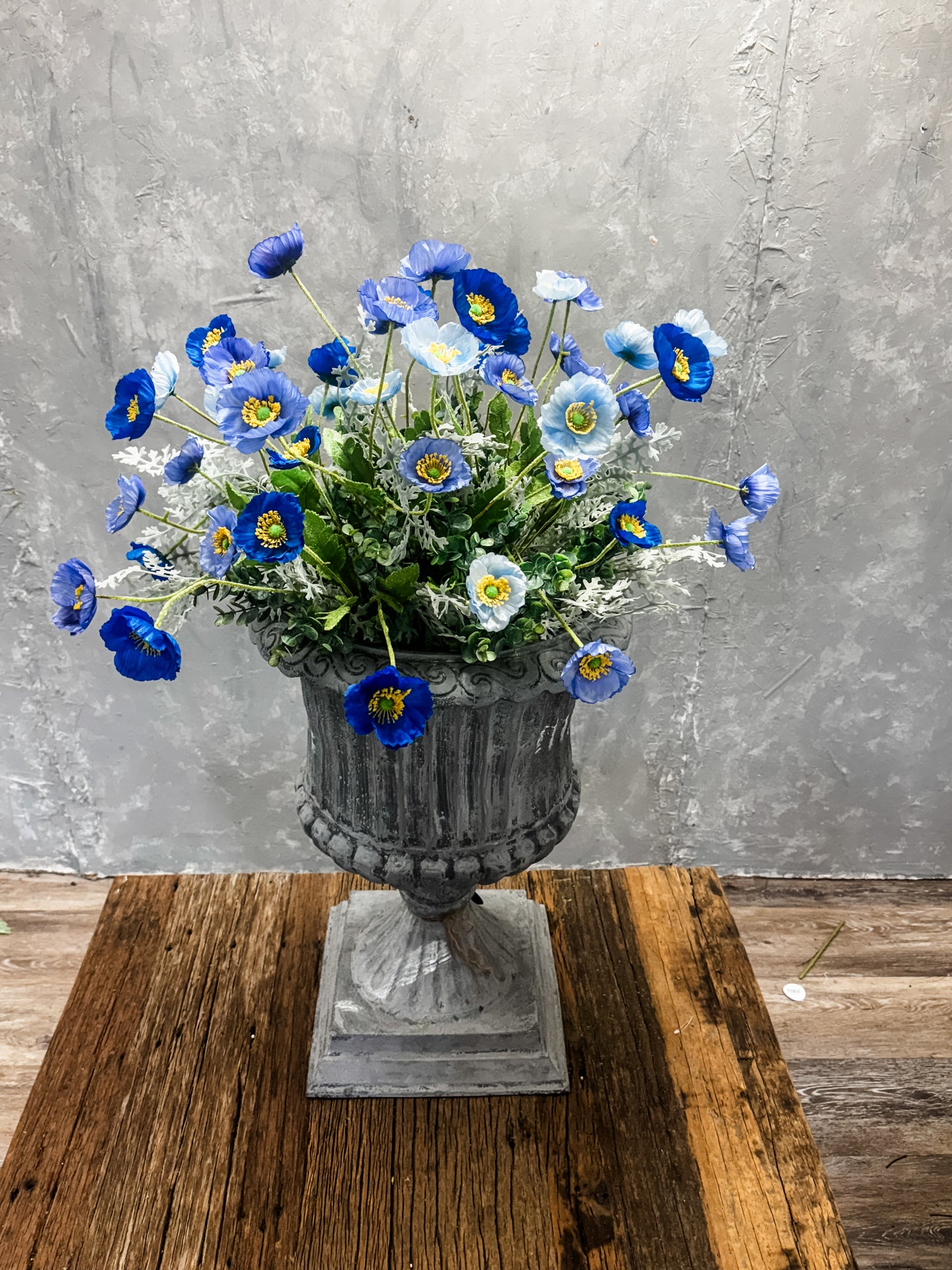 DIY Flowering Field Mini Poppies Kit WITH Planter {ASSEMBLY REQUIRED}