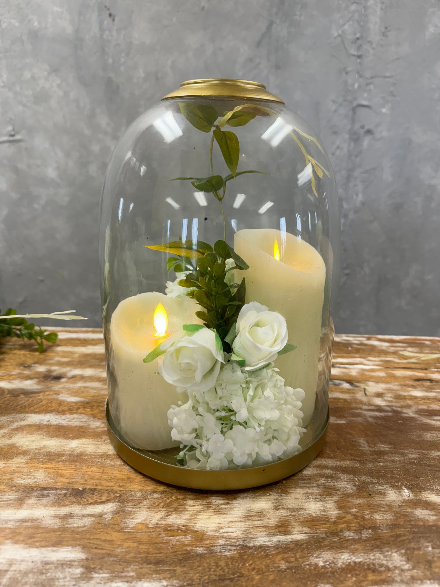 9” Mini Sweetheart Rose Bundle in White |XJE