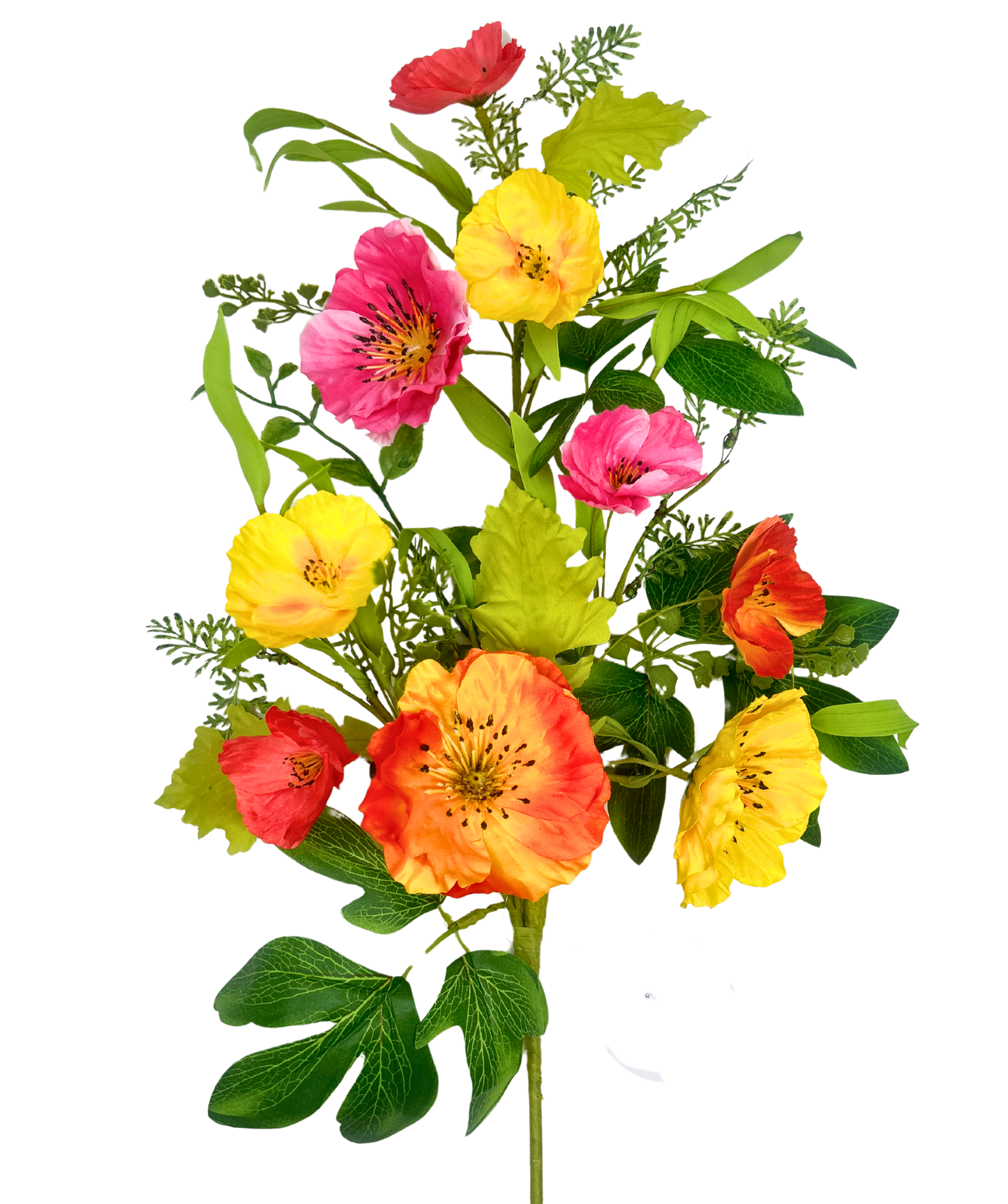 Vibrant Passion Poppy Spray 33‘’ | QPE