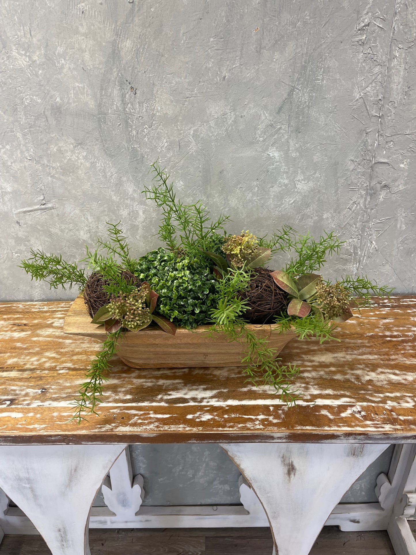 19" Natural Touch Asparagus Fern Plant | QSE