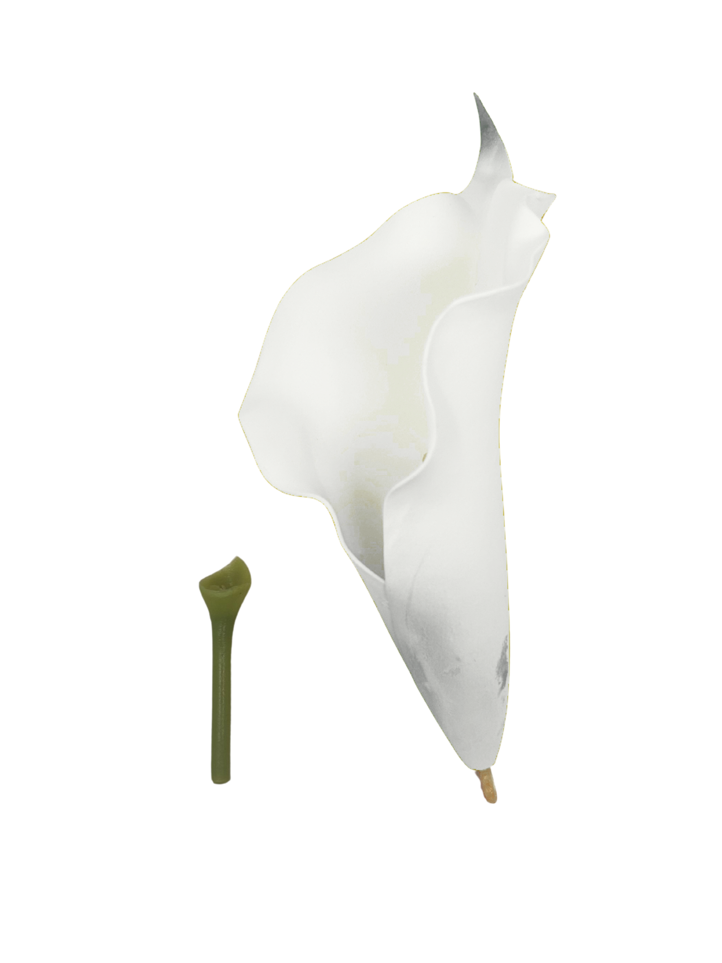 Large EVA Foam Calla Lily Bush x7 - Cream 24" | GTE