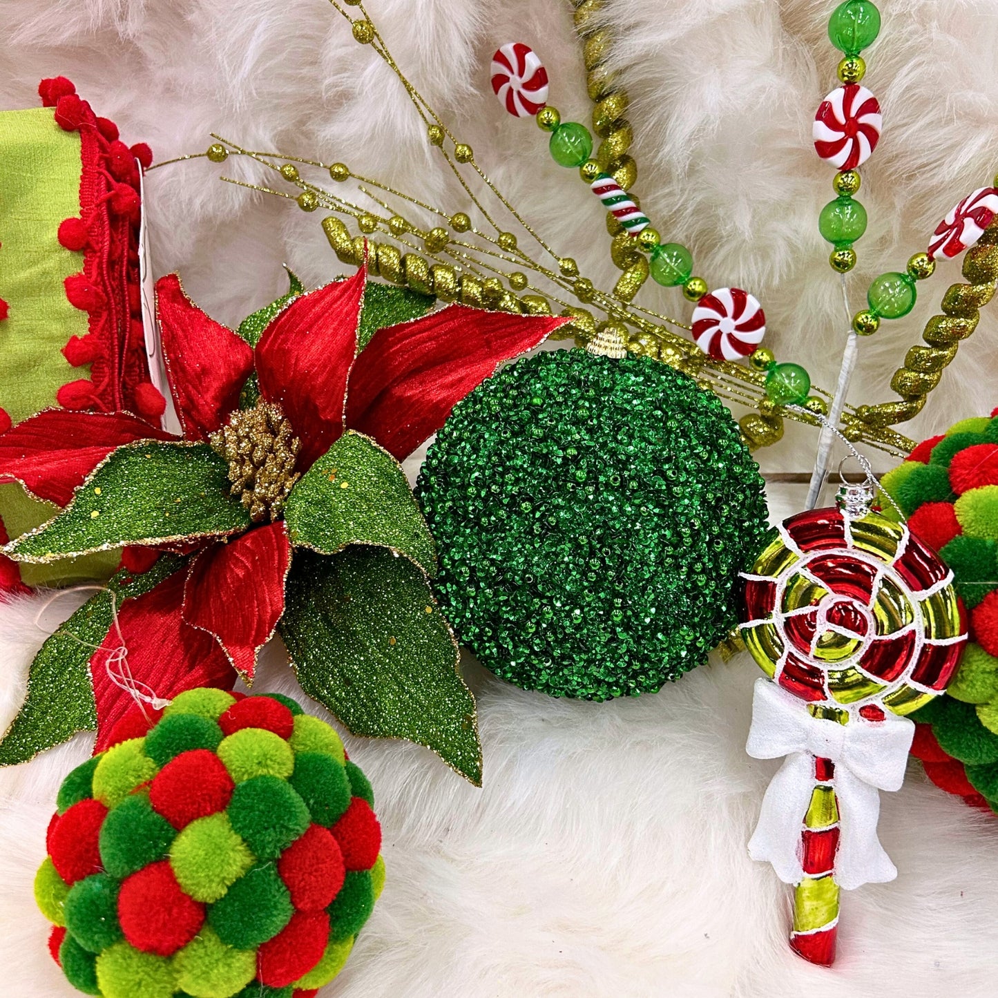 Mystery Christmas Tree Box - Red, Green, Lime