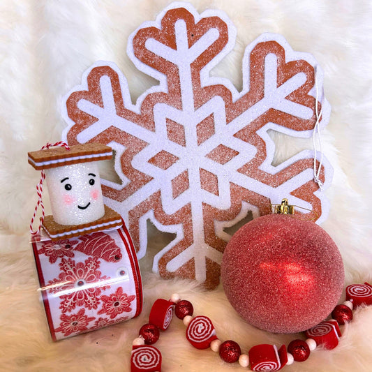Mystery Christmas Tree Box - Red and White