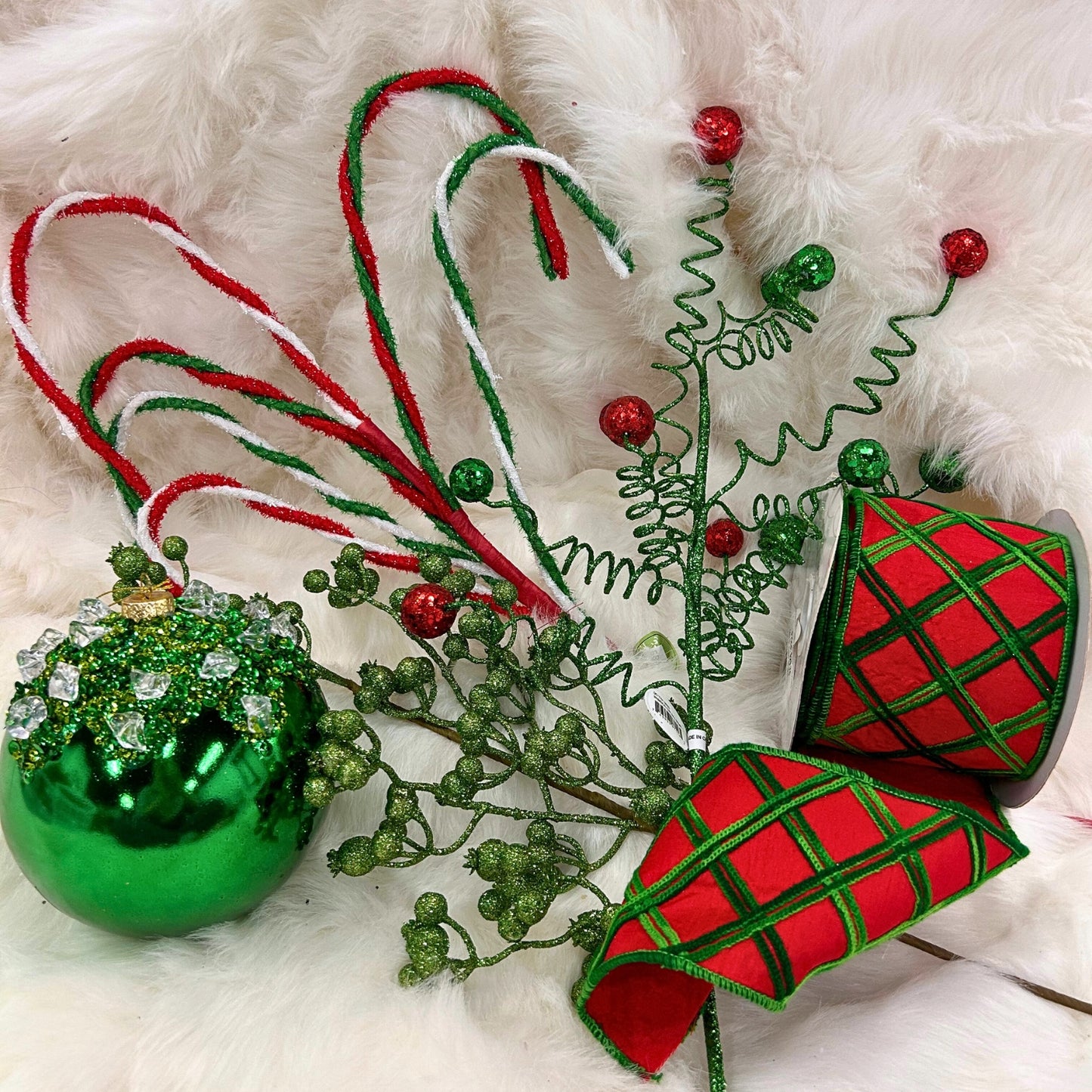 Mystery Christmas Tree Box - Red, Green, Candy