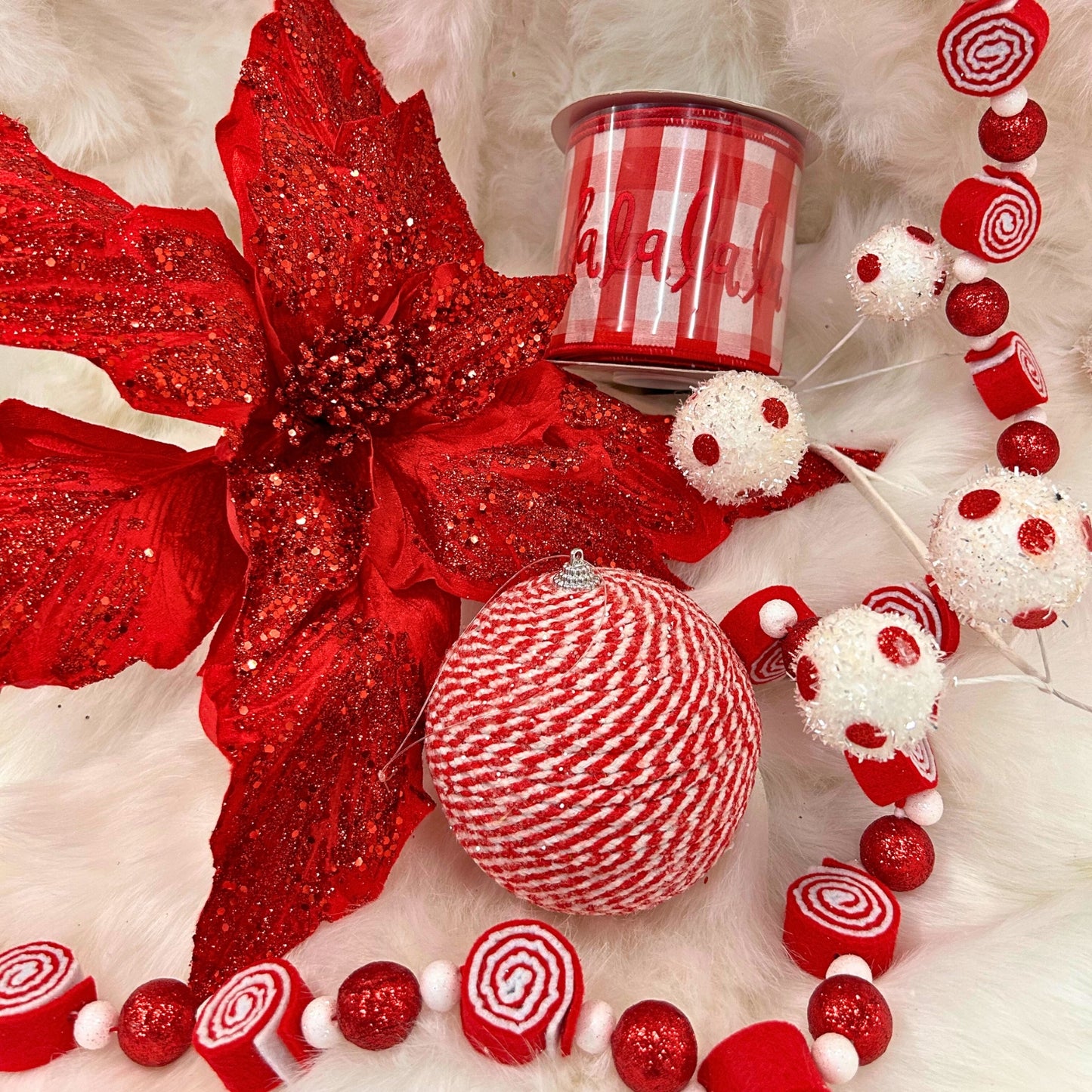 Mystery Christmas Tree Box - Red, White