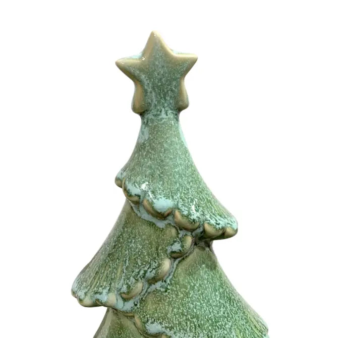 Ceramic Green Christmas Tree (Set of 3) | LC