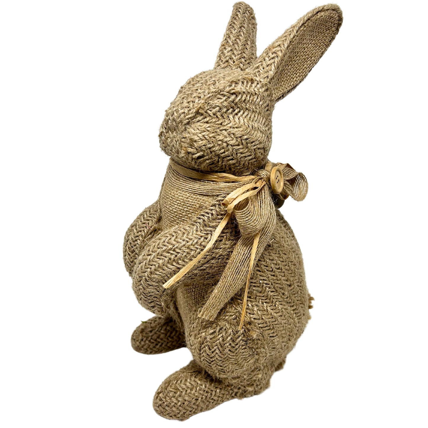 Beautiful Braided Standing Bunny Rabbit 12.5" x7" | BFE