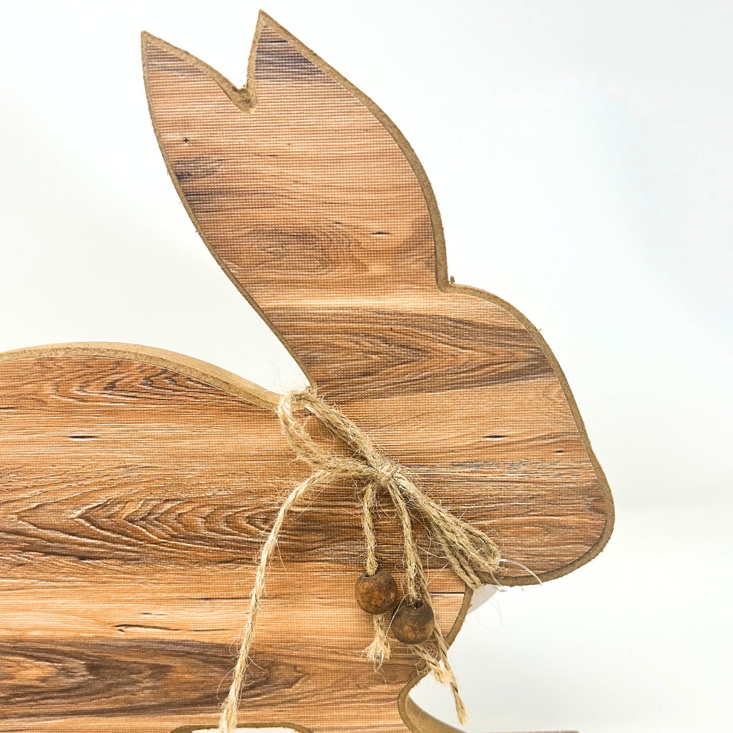 Wood Grained MDF Bunny 9.25" x 9.25" | BFE