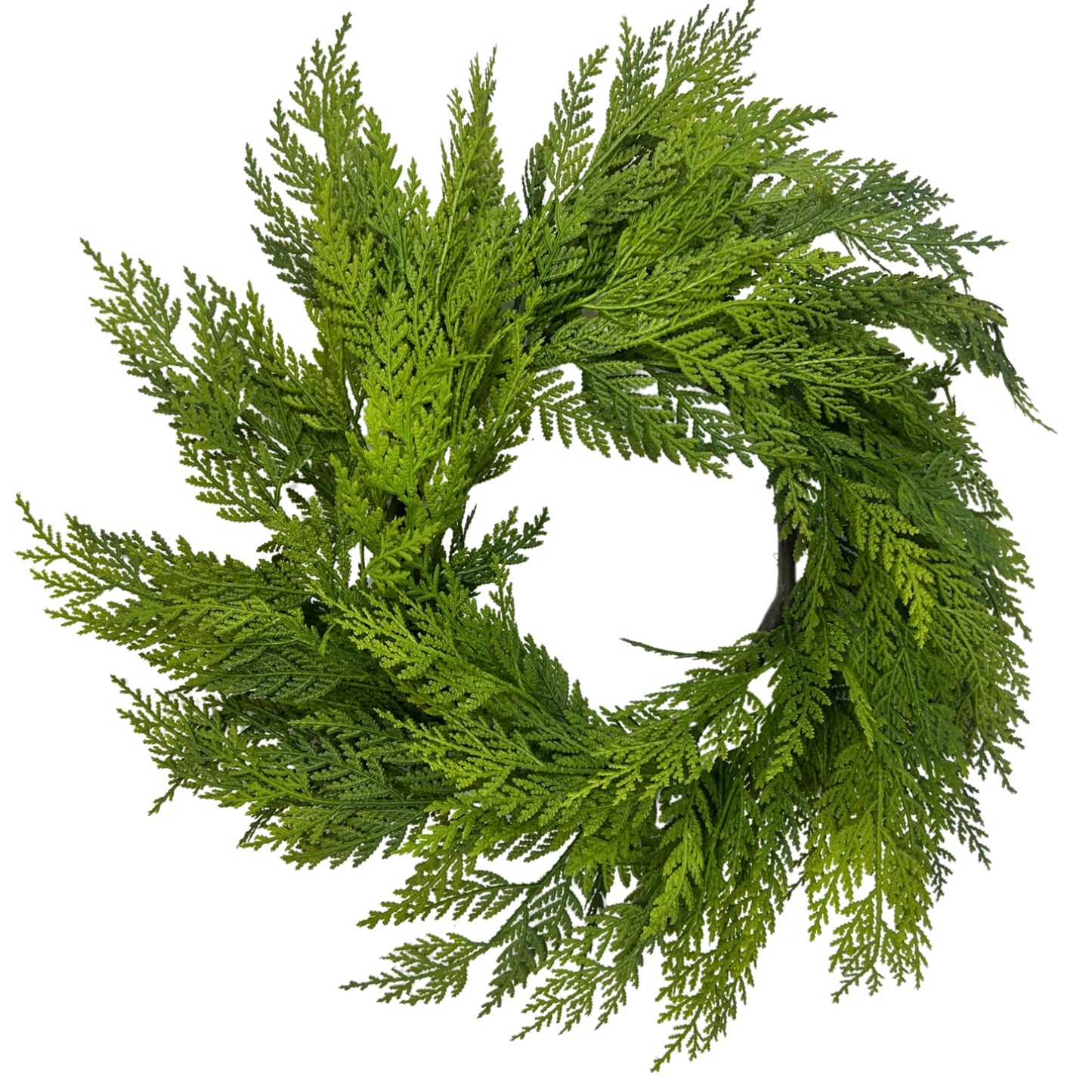 Real Touch Port Orford Cedar Wreath 17" | XJ