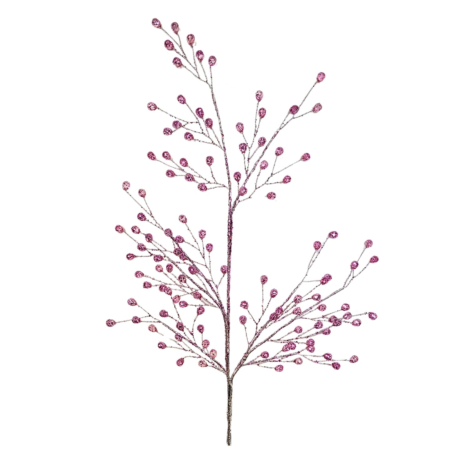 Pink Acrylic Glitter Bead Spray 26” | YS