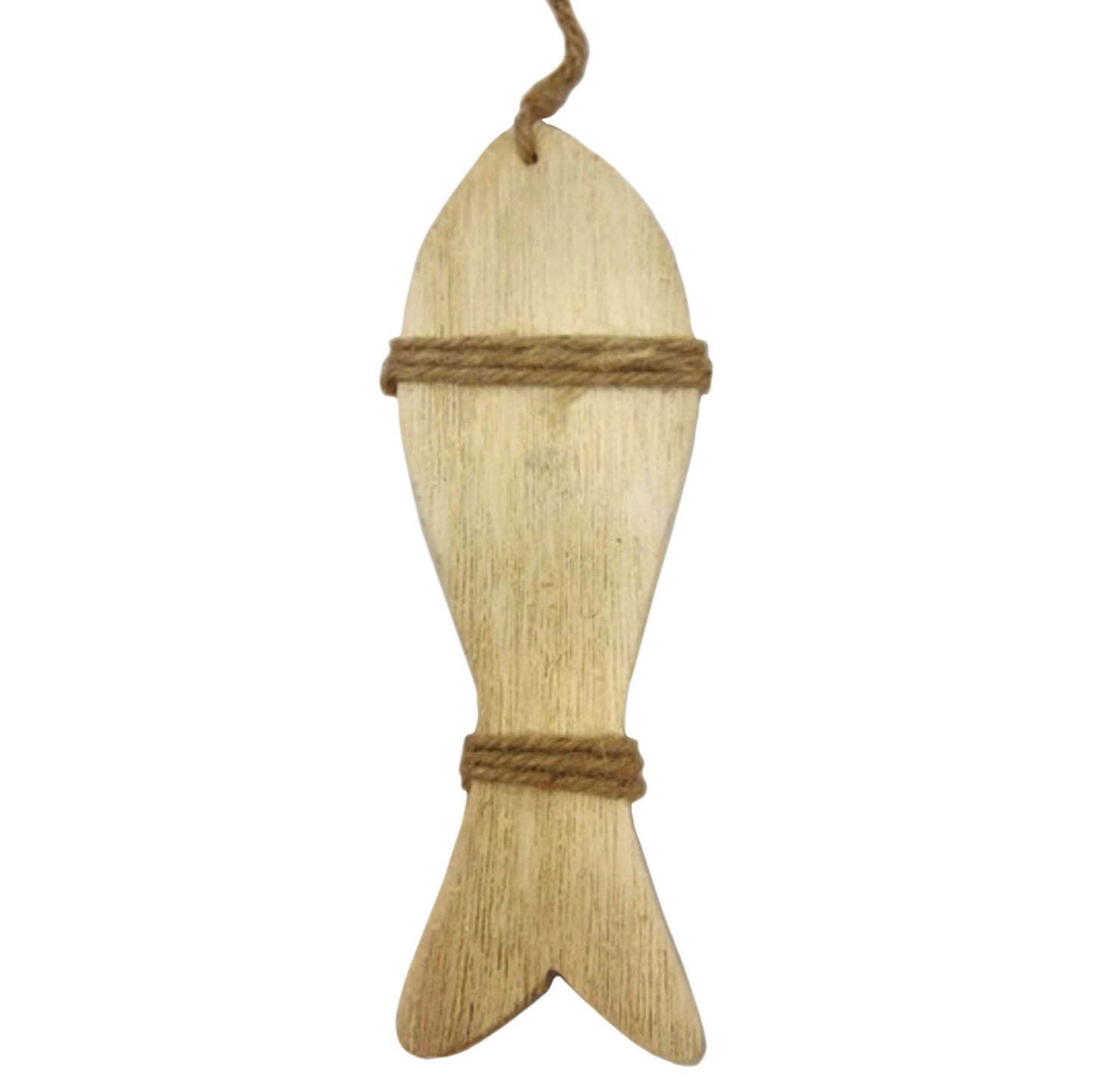9.5" Driftwood Fish with Hanger --Each Sold Separately