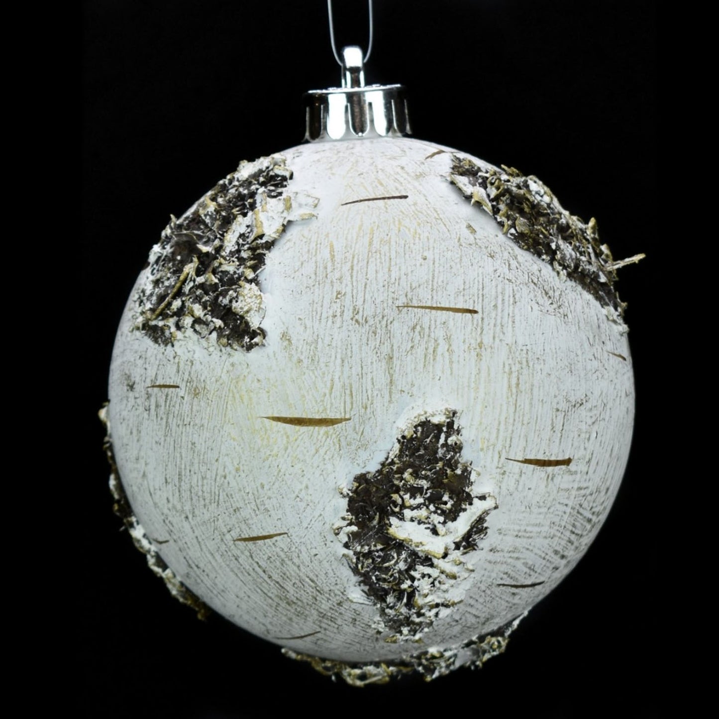 4" Birch Plastic Ball Ornament | XJ