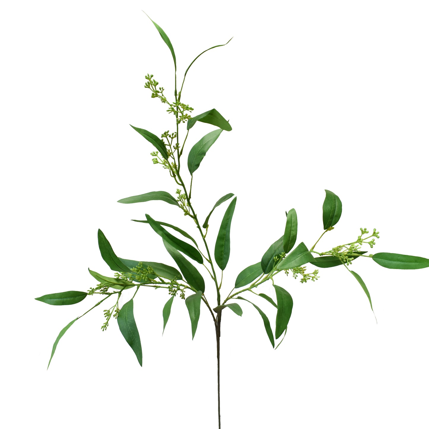 50" Seeded Eucalyptus Spray in Green | XJE