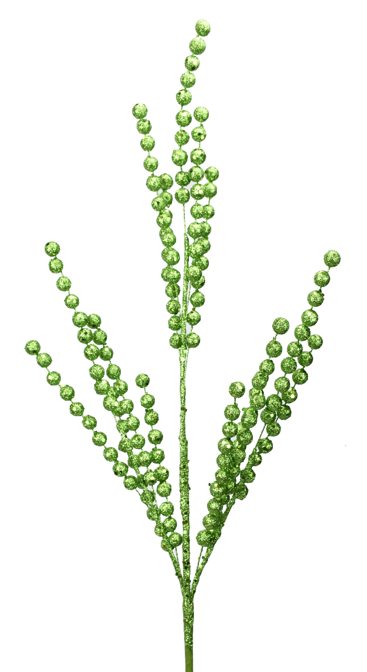 30" Glitter Ball Spray in Apple Green | QD
