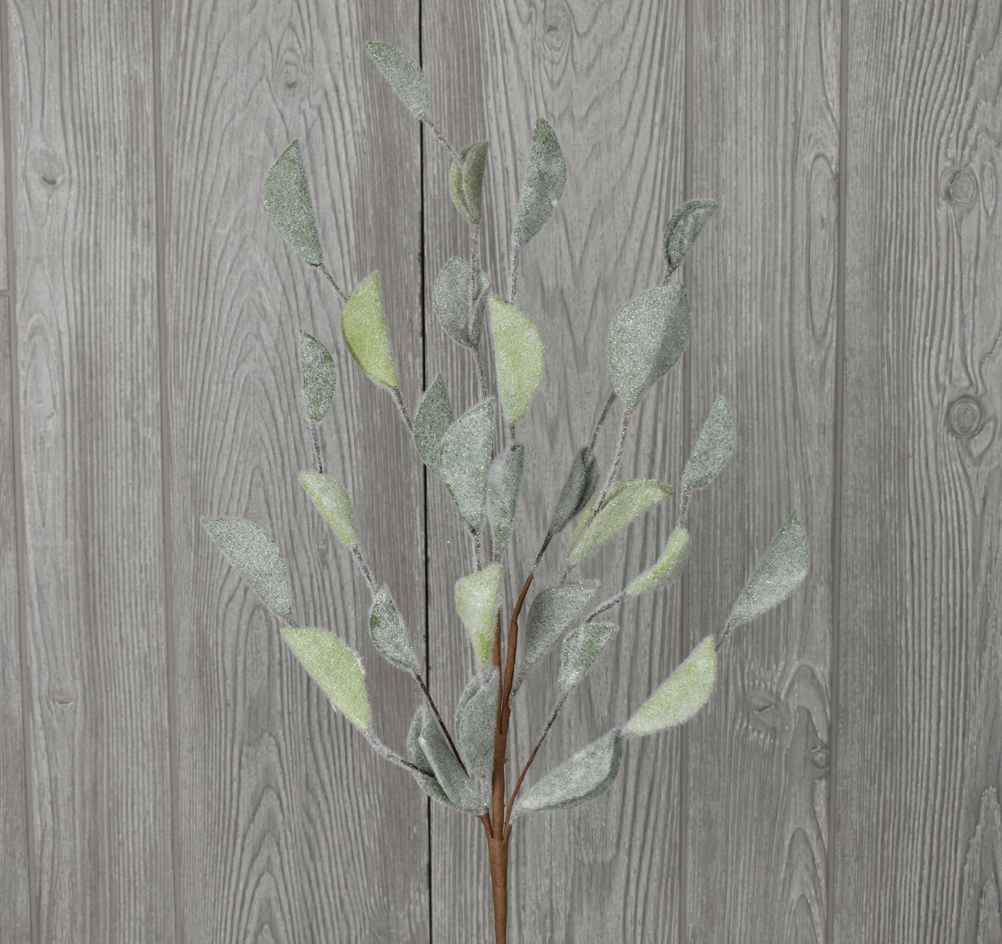 27" Frosted Leaf Spray in Frosted Green | QD