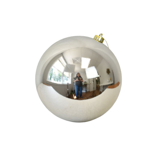 4" VP UV Resistant Shiny Ball Ornament in Champagne | XJB