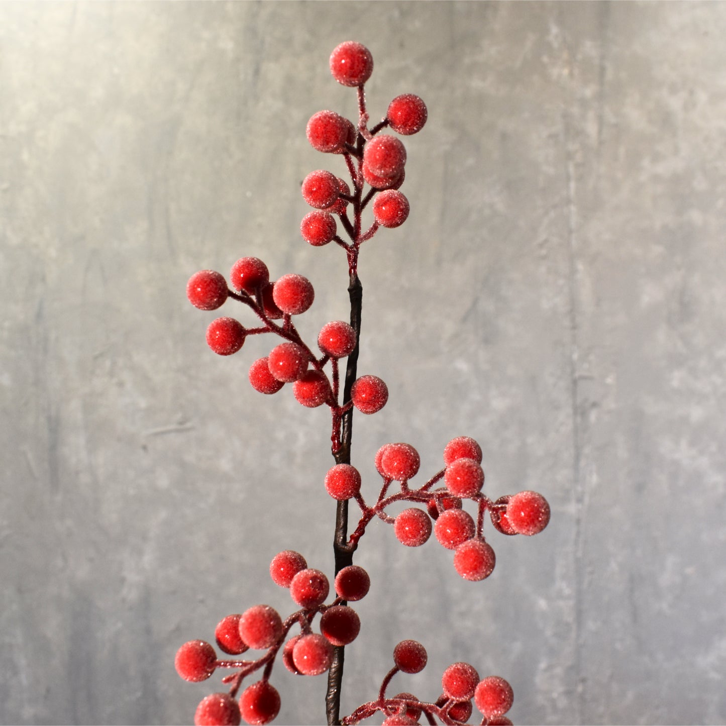 15" Iced Goose Berry Spray | TA
