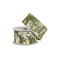 2.5" x 10YD Mossed Birch Pattern Ribbon | YT