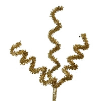 15" Retro Spiral Pick in Gold | QS