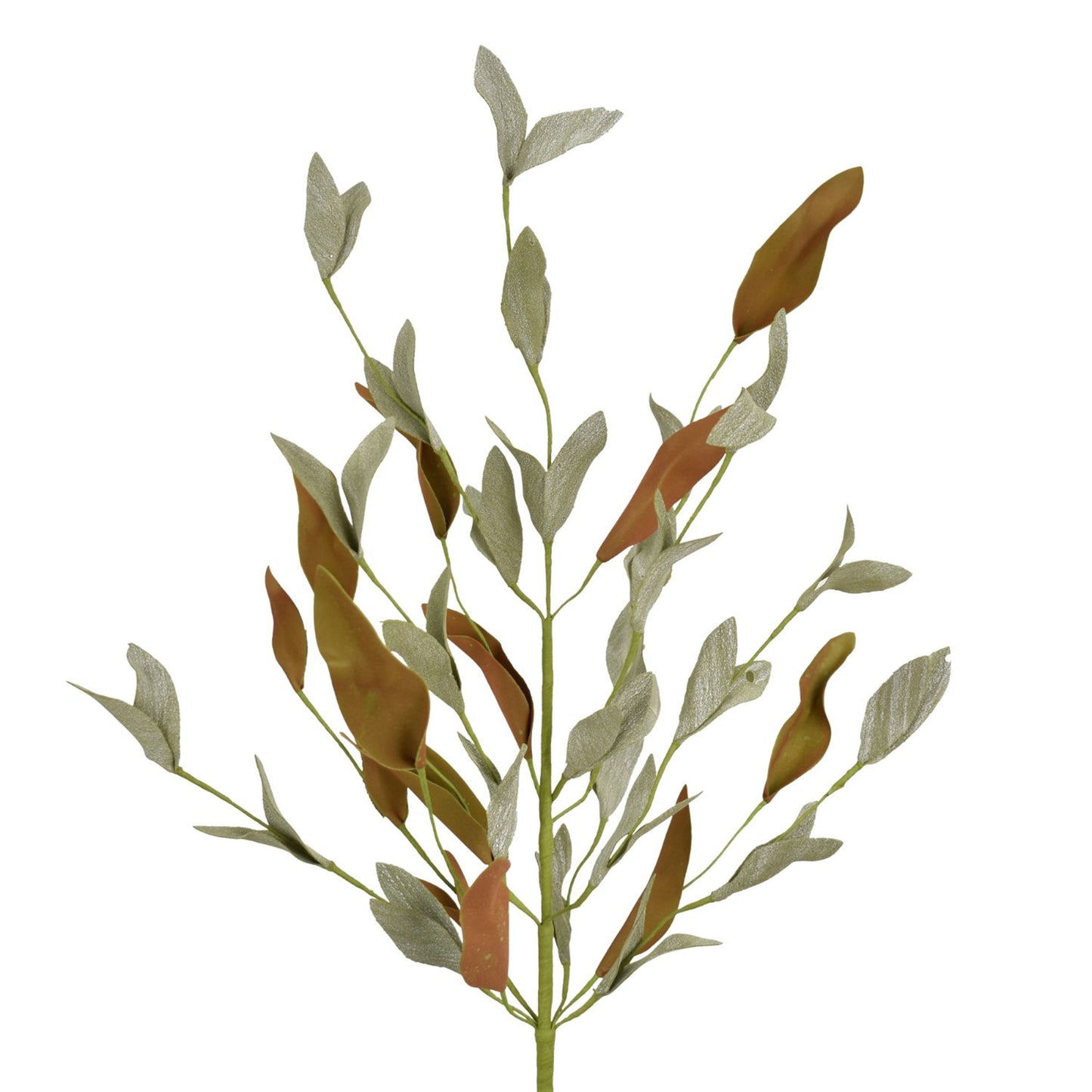 26.5” Willow Eucalyptus Spray in Green/Brown | QD