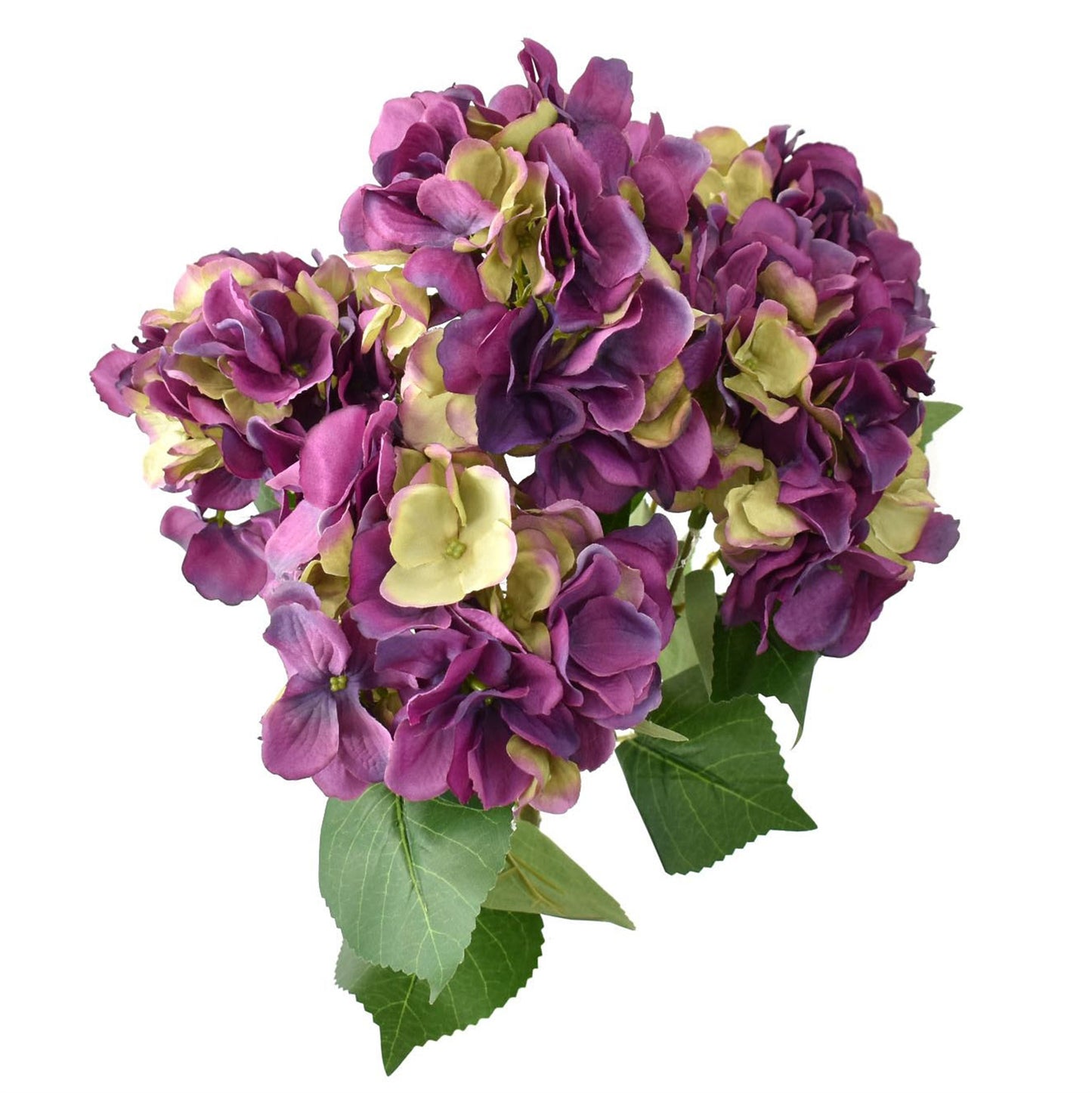 18" Garden Hydrangea Bush in Preserved Plum | XJE