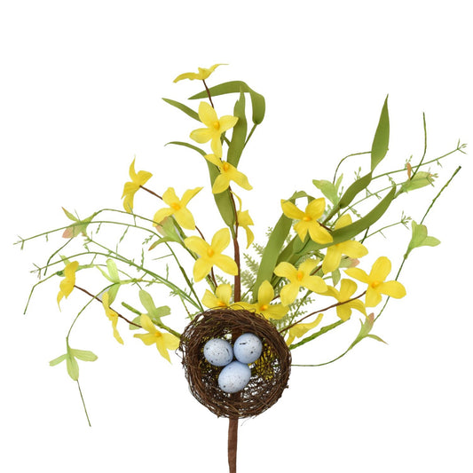 16” Meadows Nesting Forsythia Pick | QDE