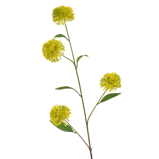 34" Onion Flower Spray in Yellow | XJE