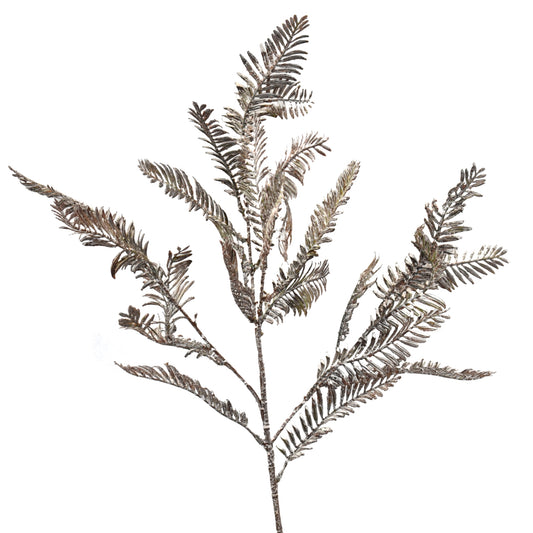 Dried Textured Fern Spray 28.5" in Brown | XJ