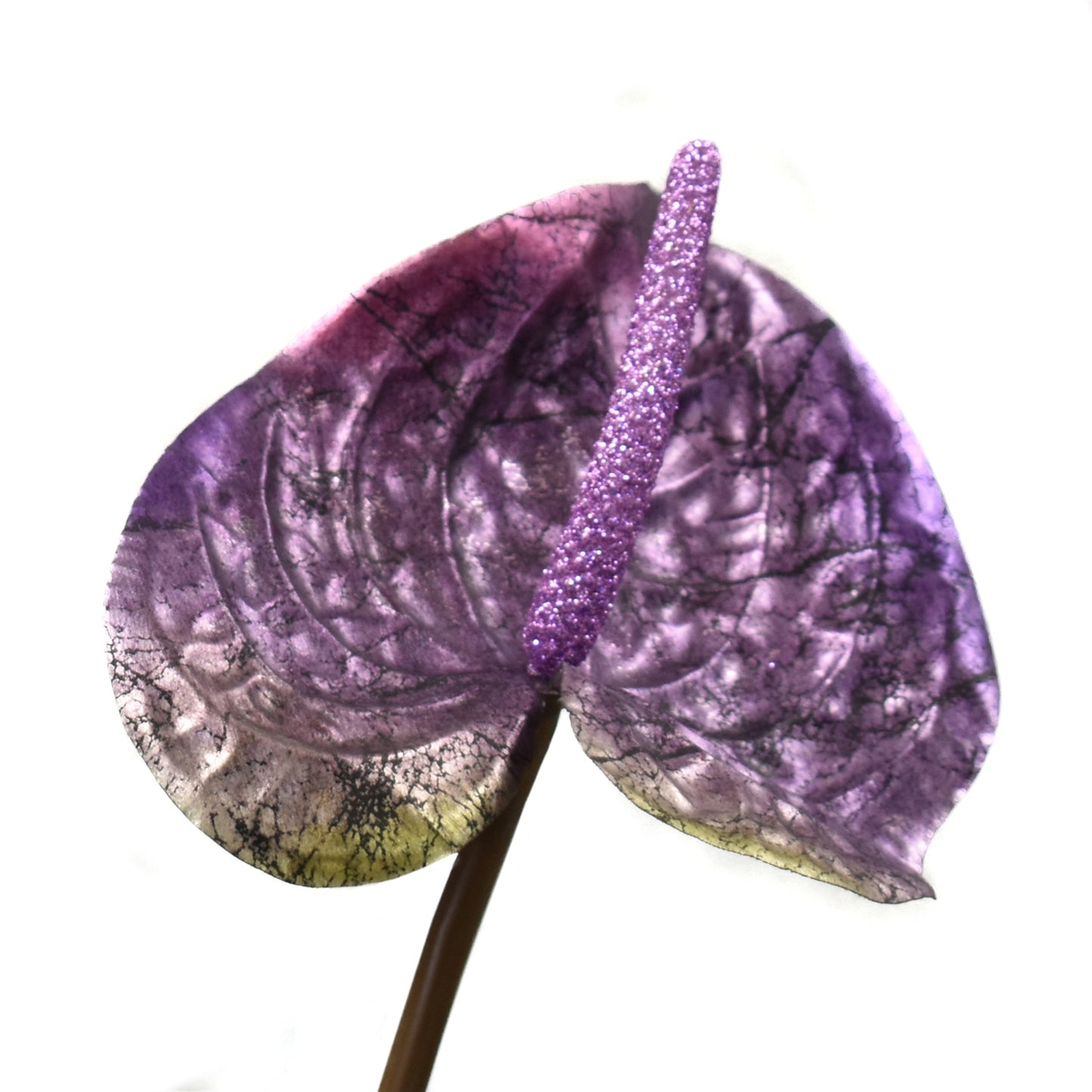 Fantasy Anthurium Spray 27" in Plum | XJ
