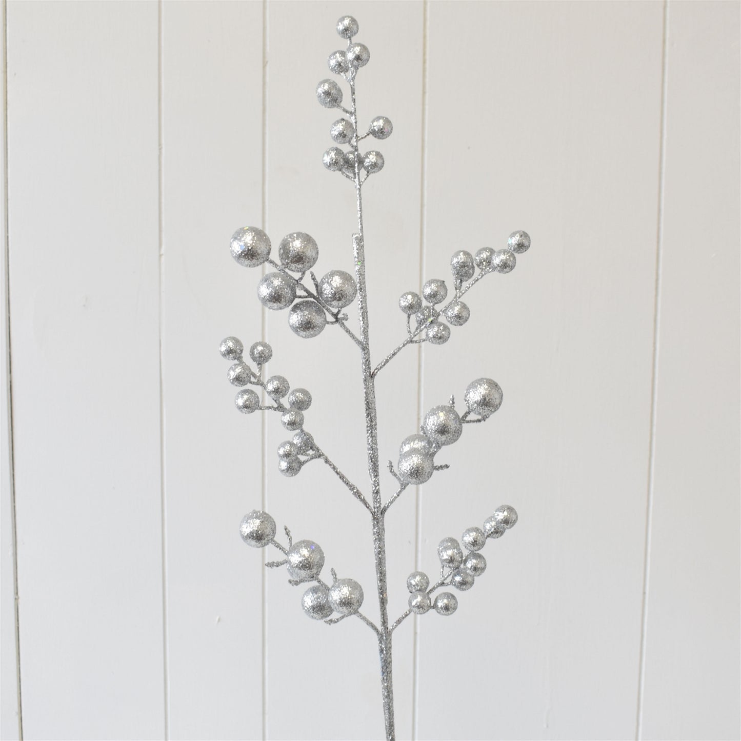 Glitter Ball Spray 29" in Silver | QDC22