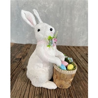 Bashful Bunny Rabbit with Basket 11” | BFE