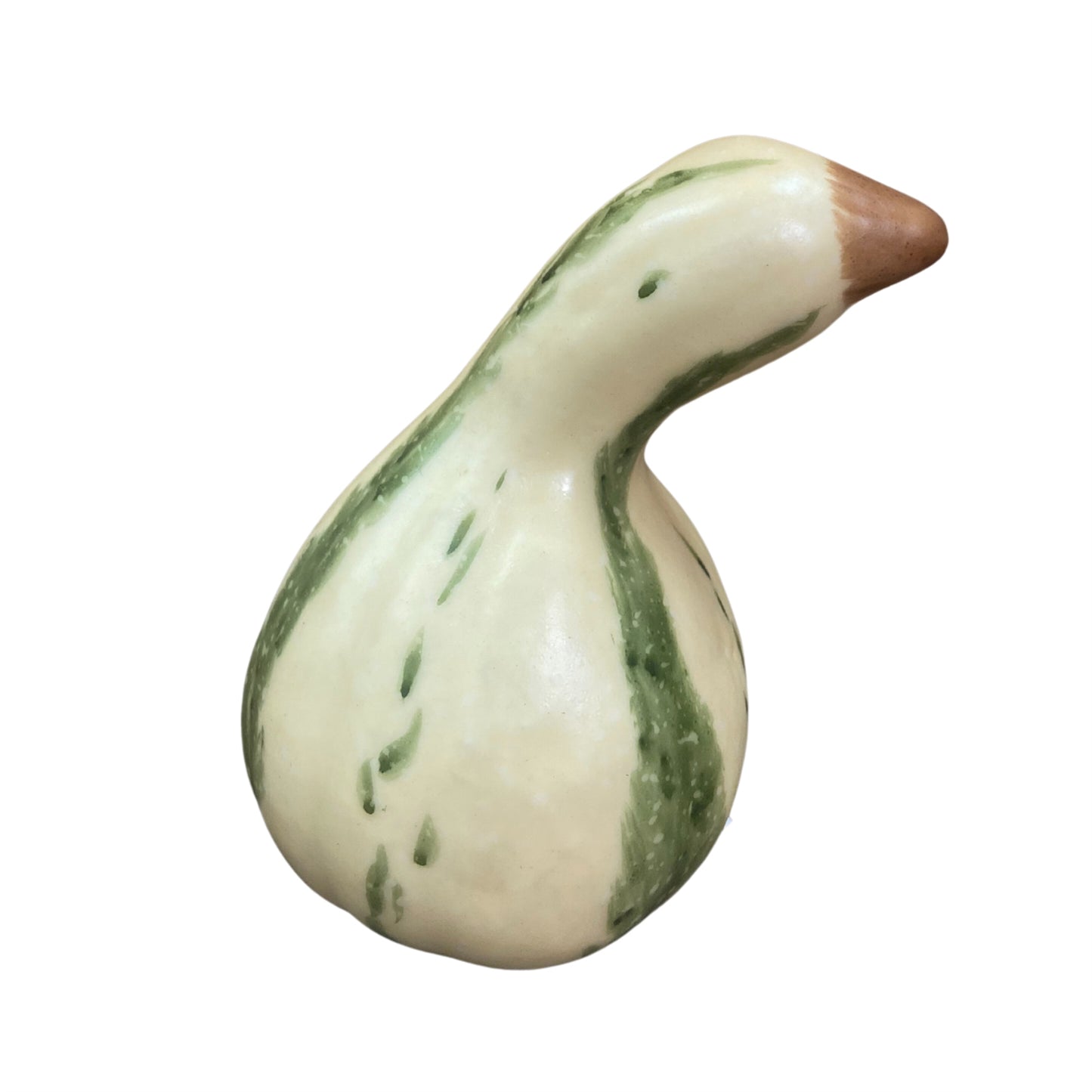 Gorgeous Gourd 7.5" x 4" Cream/Green | YS