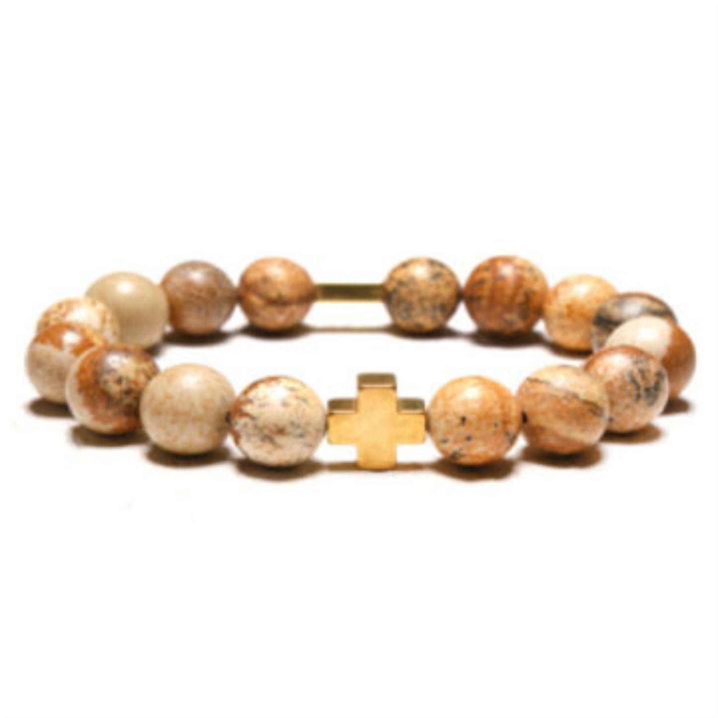 Anna Tan Beaded Stretch Bracelet