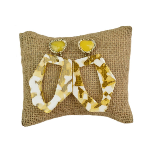 Kayla Earring in Yellow