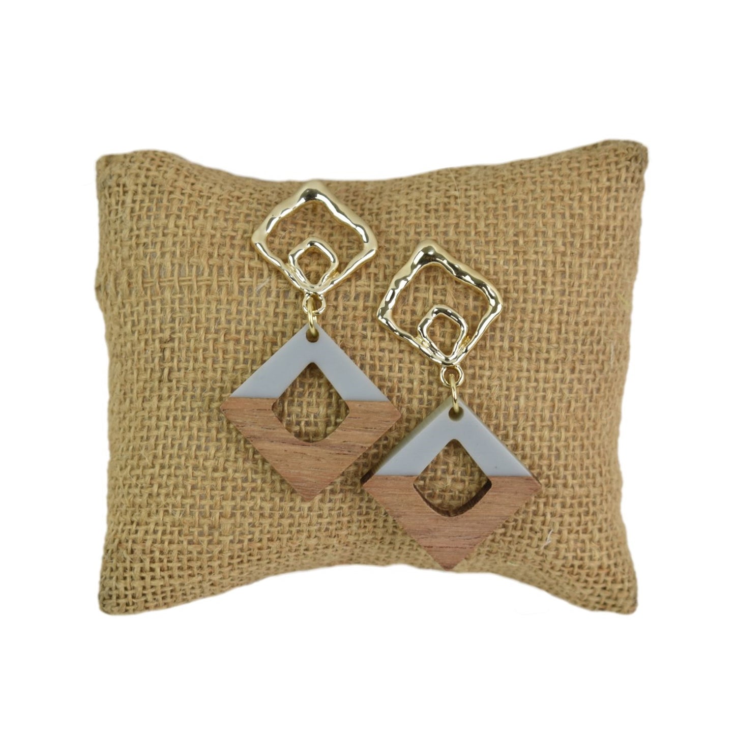 Kathy Earrings in Gray