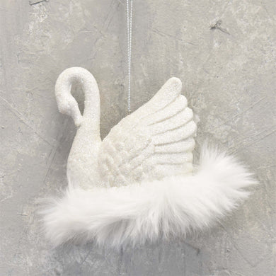 Swan Ornament 3.5