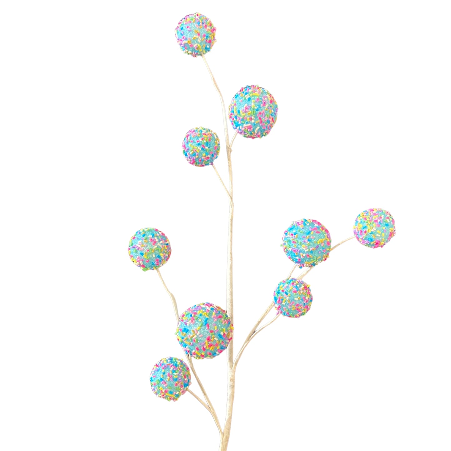 Sprinkled Cake Pop Ball Spray 28” - Blue | KS